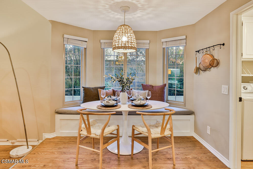 13777 Gunsmoke Road Moorpark, CA 93021 - Photo 12 of 42 a view of a dining room with furniture window and outside view