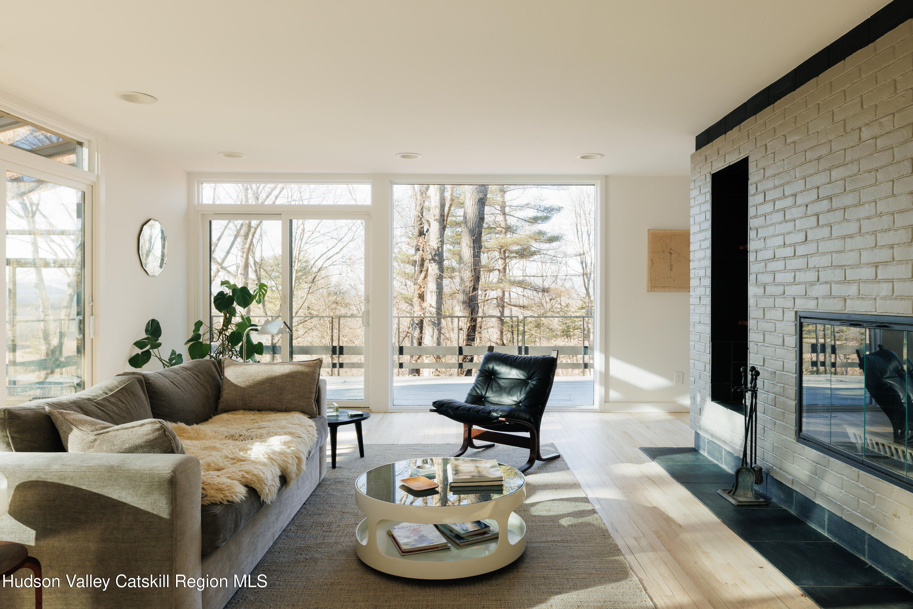 110 Old Albany Post Road Rhinebeck, NY 12572 - Photo 5 of 46 a living room with furniture and a large window