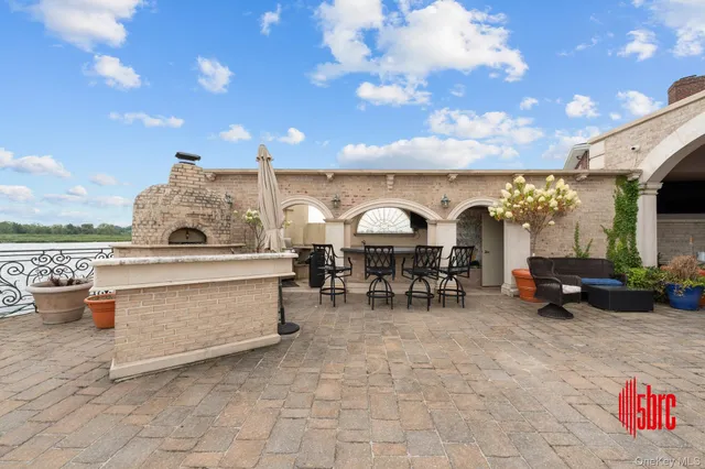 a front view of a house with entryway