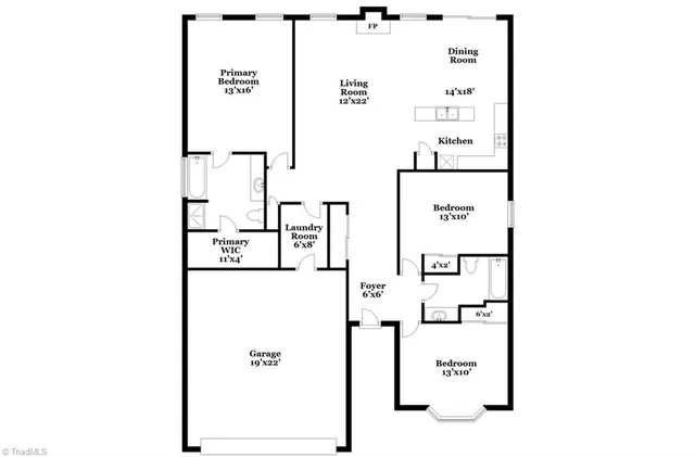 $1,920 | 417 Tighfield Drive, Mebane, NC 27302