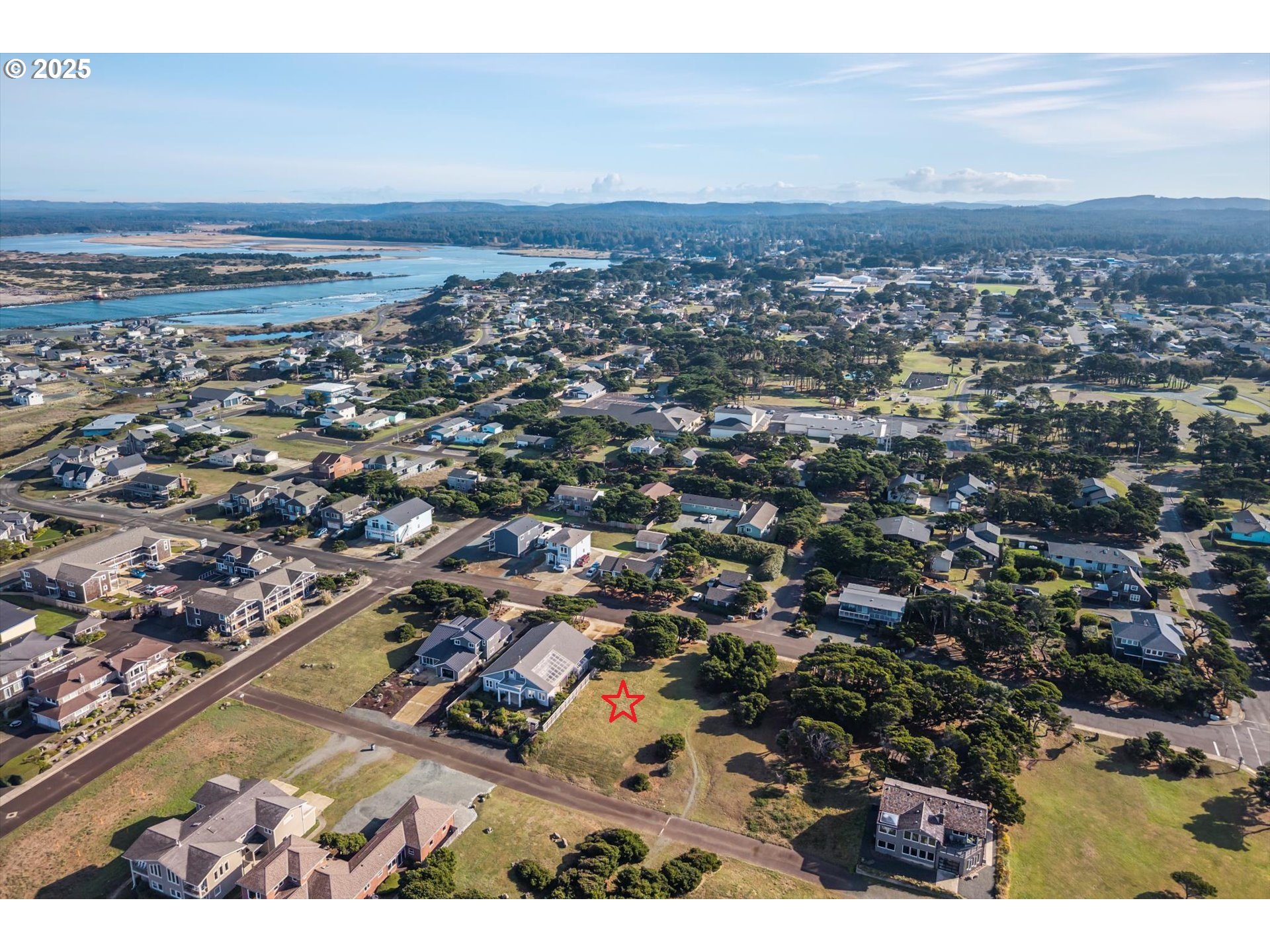 0 Beach Loop Road Southwest Bandon, OR 97411 - Photo 13 of 23 an aerial view of residential building and ocean