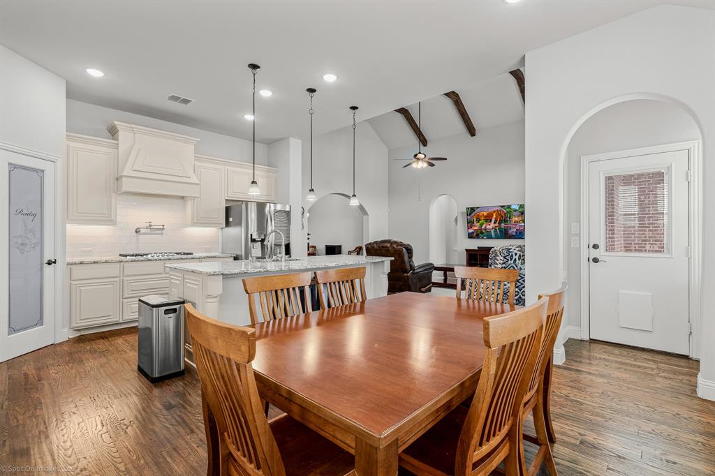 2139 Devonblue Drive Forney, TX 75126 - Photo 11 of 30 Open kitchen and living space that is PERFECT for entertaining.