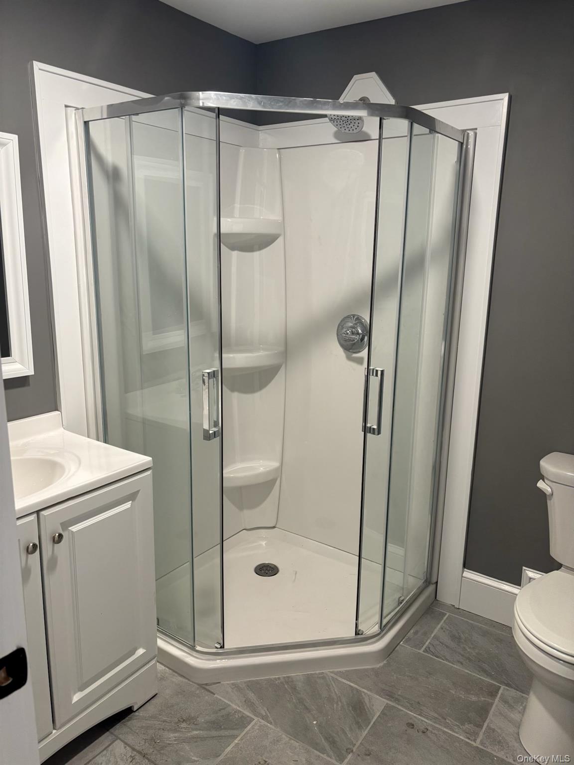 32 Western Avenue, Unit SUITE 3 Marlboro, NY 12542 - Photo 8 of 10 Bathroom with a shower stall and vanity