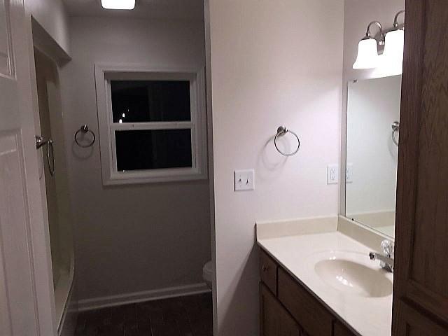 8074 Clemons Ridge Road Silver Point, TN 38582 - Photo 23 of 26 a bathroom with a sink and a mirror