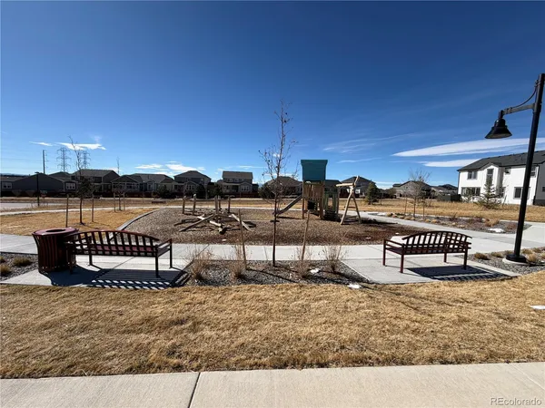 a view of outdoor space with seating area