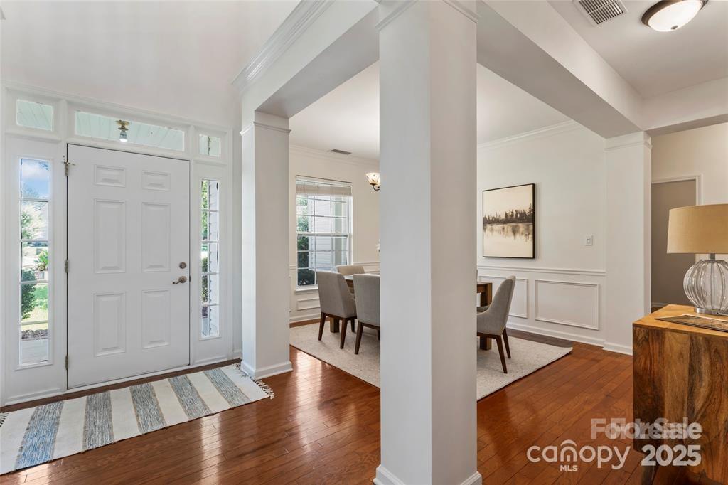 2003 Red Carpet Court Indian Trail, NC 28079 - Photo 28 of 28 a view of a livingroom with furniture and hardwood floor
