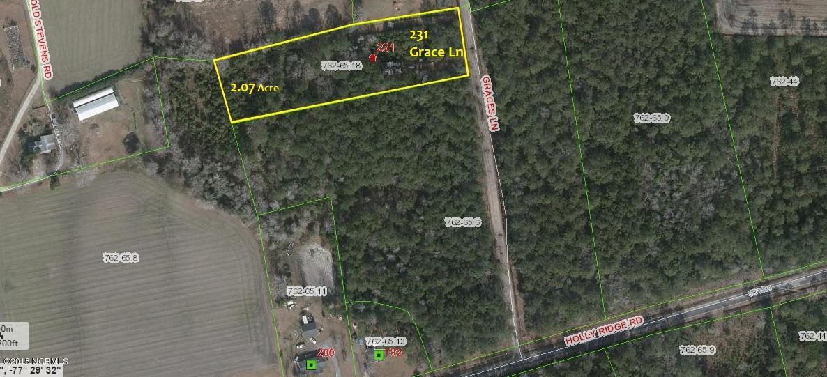 231 Graces Lane Holly Ridge, NC 28445 - Photo 1 of 1 2 Acres