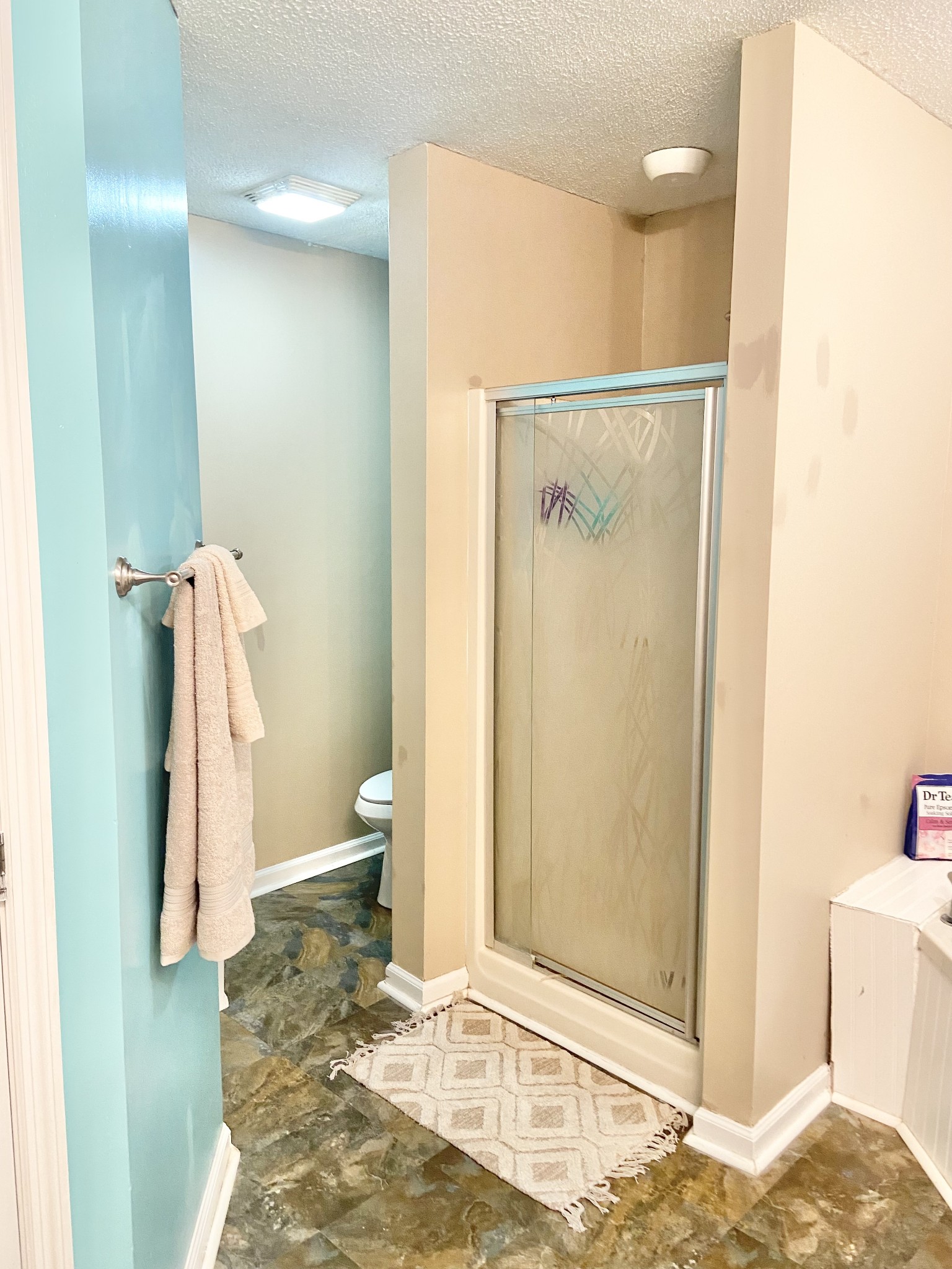1050 West Point Road Lawrenceburg, TN 38464 - Photo 9 of 17 a bathroom with a shower and a toilet