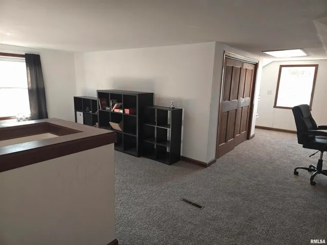 a view of a storage & utility room