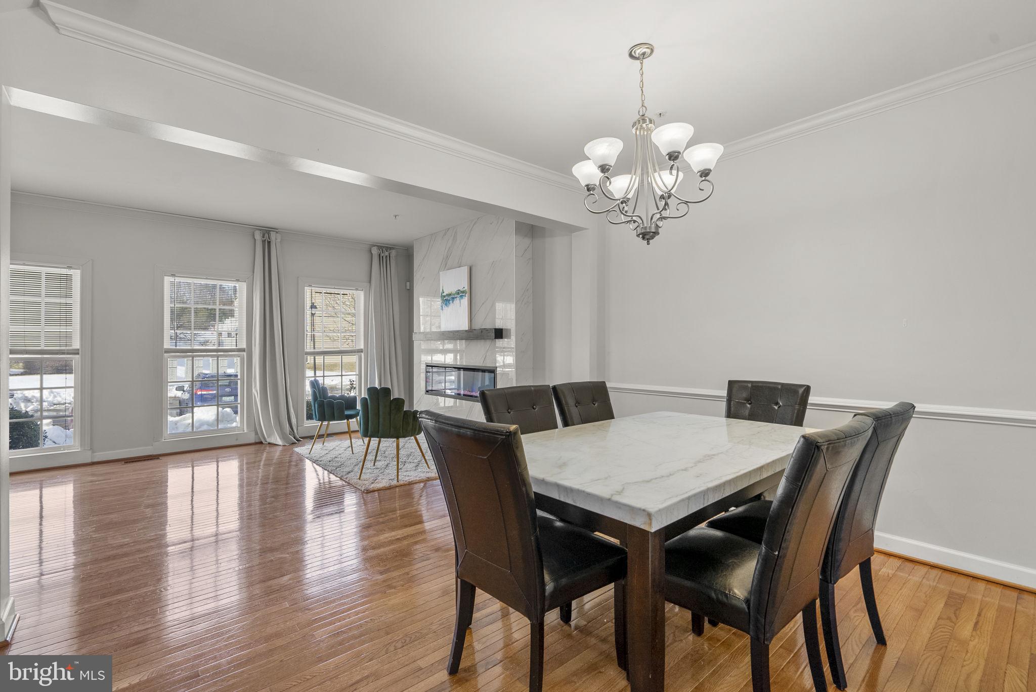 1533 Rutland Way Hanover, MD 21076 - Photo 5 of 39 Formal Dining Room and Living Room