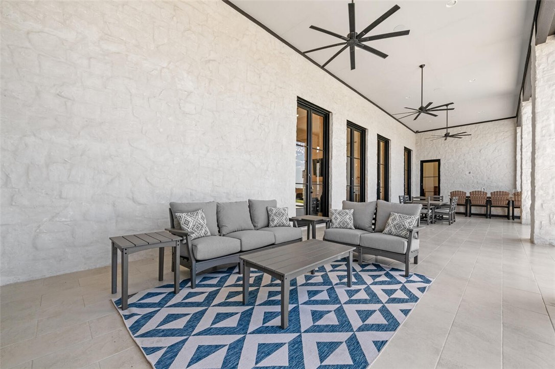 134 Sunflower Street Lorena, TX 76655 - Photo 67 of 86 a living room with furniture and a rug