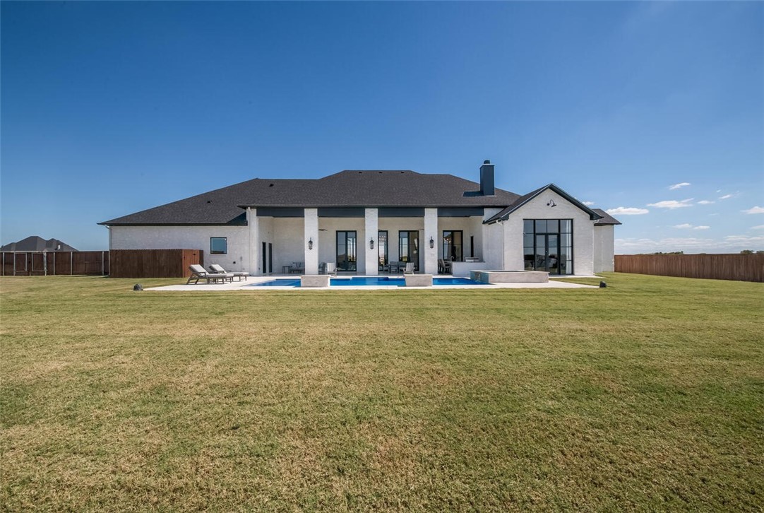 134 Sunflower Street Lorena, TX 76655 - Photo 68 of 86 a front view of a house with swimming pool