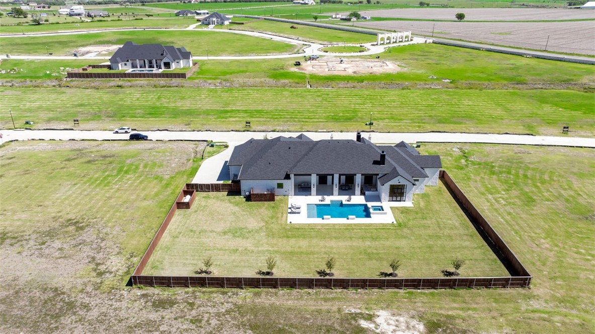 134 Sunflower Street Lorena, TX 76655 - Photo 81 of 86 a view of a house with a ocean view