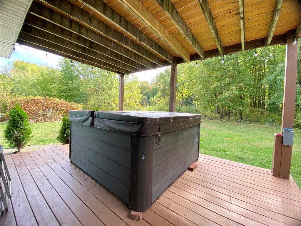 7588-7589 Hurlbert Road Jamestown, PA 16134 - Photo 25 of 47 HOT TUB ON DECK