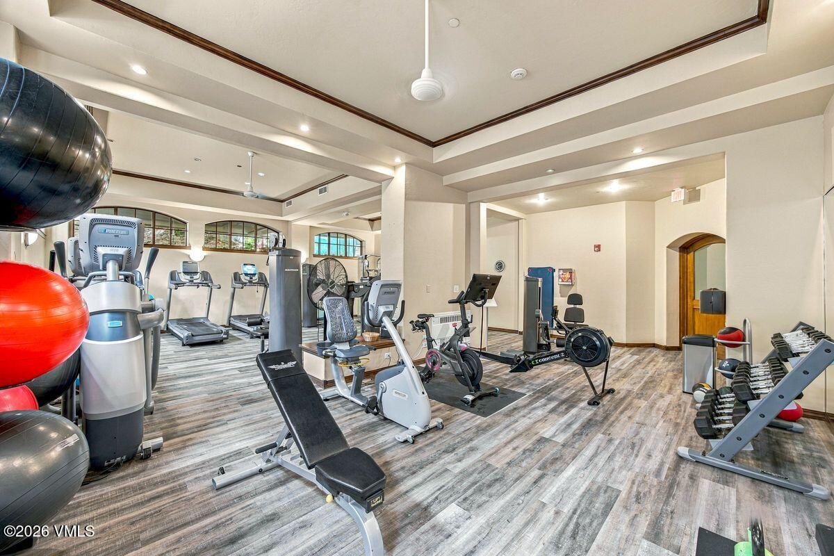 210 Offerson Road, Unit R420 Avon, CO 81620 - Photo 32 of 39 Fitness Room at SJP