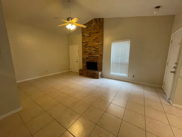 a view of a livingroom with a fireplace