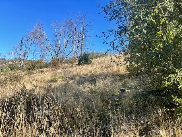 a view of a dry room with a mountain