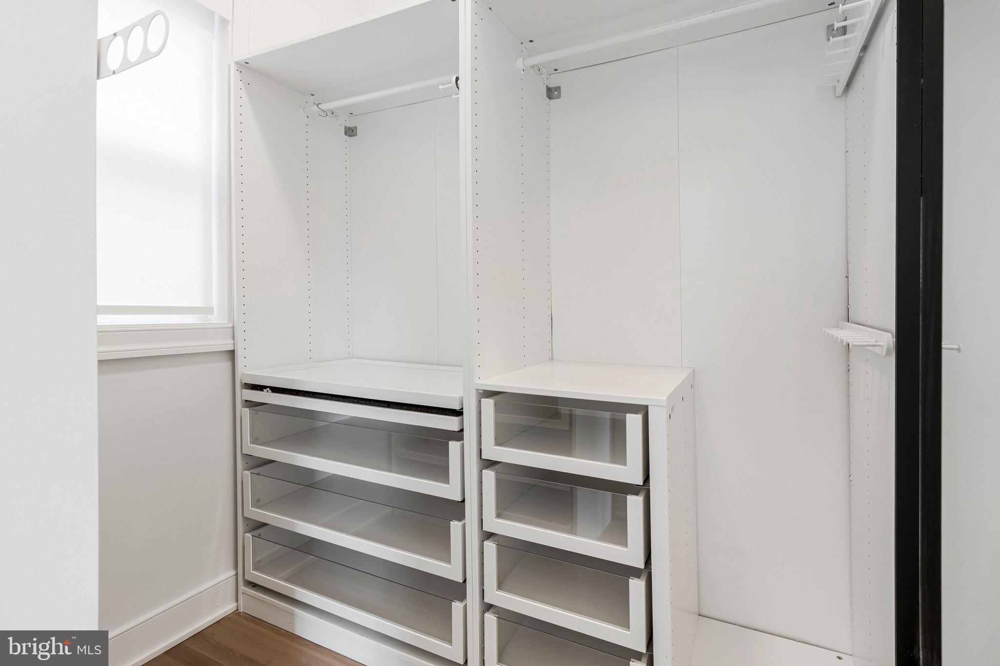504 G Street Northeast, Unit 1 Washington, DC 20002 - Photo 24 of 41 Primary Bedroom with Exquisite Closet Organizers
