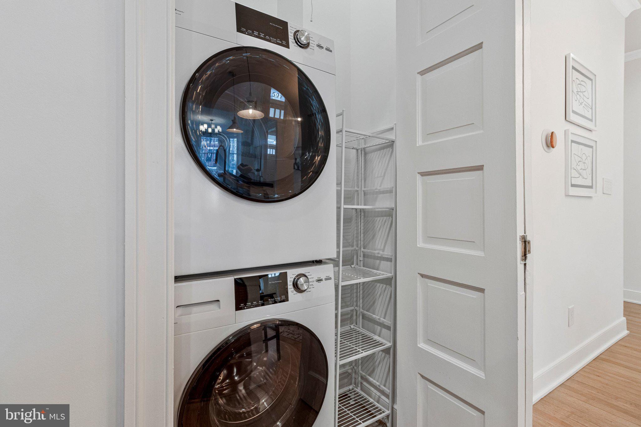 504 G Street Northeast, Unit 1 Washington, DC 20002 - Photo 31 of 41 Laundry Area located off of Kitchen