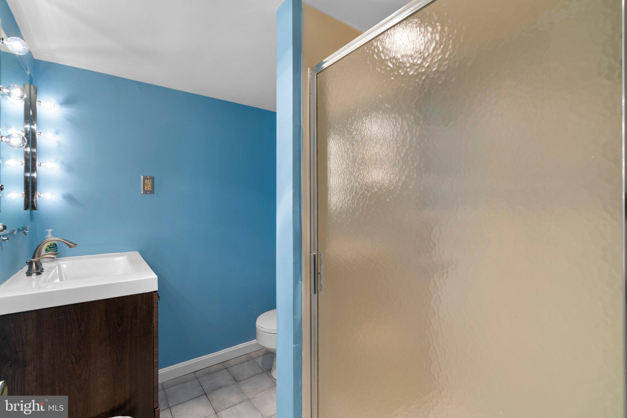 14816 Mistletoe Court Silver Spring, MD 20905 - Photo 36 of 44 a bathroom with a sink and a mirror