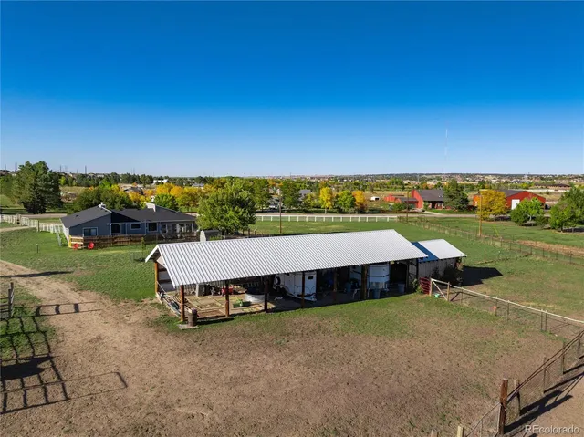 a view of a lake with a city
