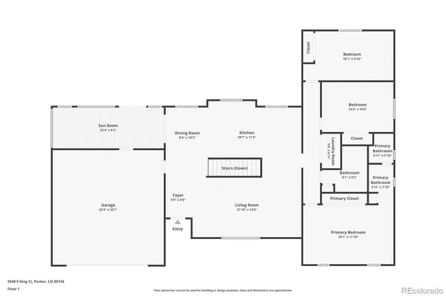 $6,950 | 5948 King Court, Parker, CO 80134