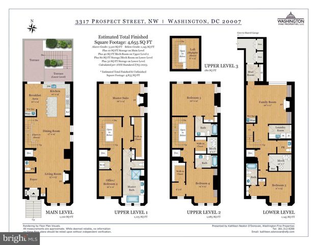 $4,850,000 | 3317 Prospect Street Northwest, Washington, DC 20007