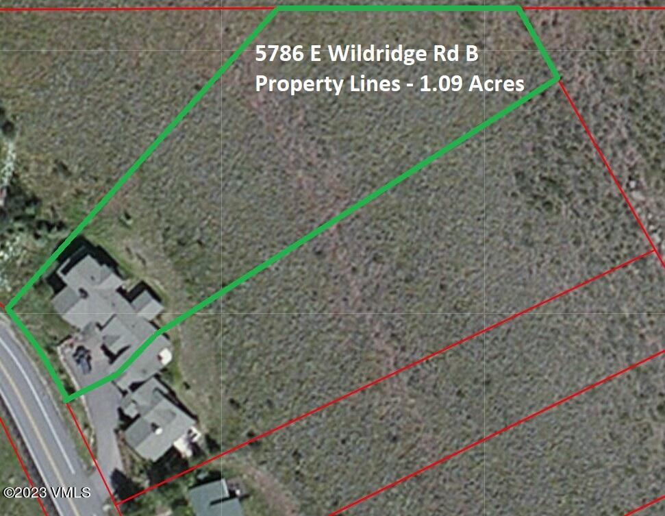 5786 Wildridge Road, Unit B Avon, CO 81620 - Photo 25 of 34 Lot Lines GIS Marked Up