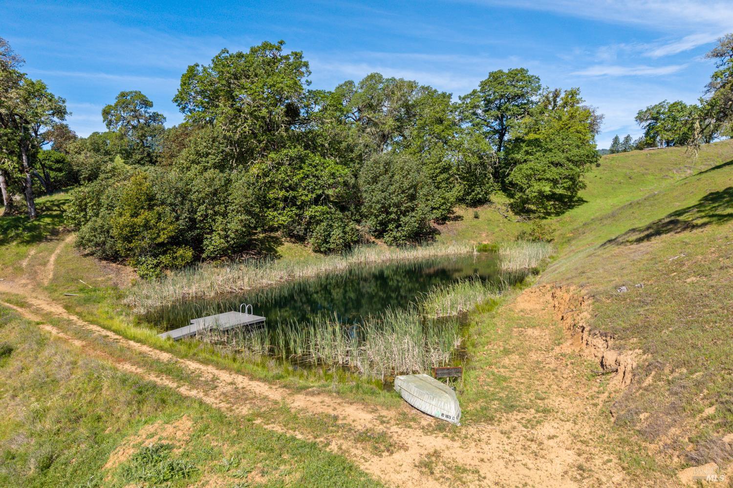 2800 Feliz Creek Road Hopland, CA 95449 - Photo 19 of 48 a view of a lake