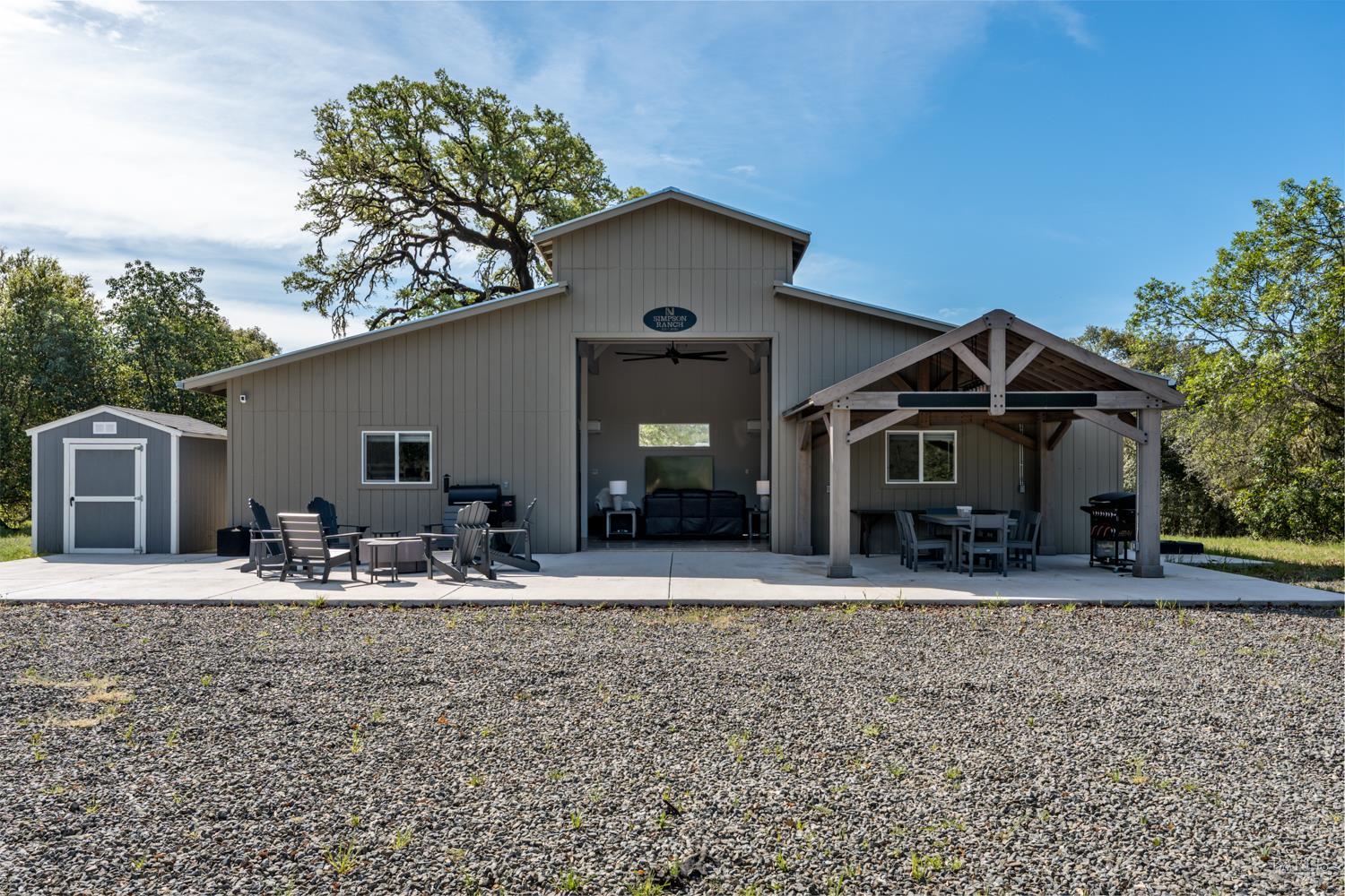 2800 Feliz Creek Road Hopland, CA 95449 - Photo 7 of 48 a front view of a house with garden