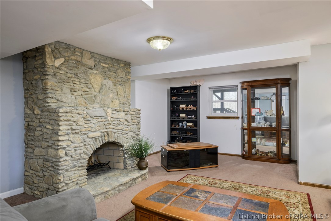 3221 Cummins Road Borden, IN 47106 - Photo 26 of 51 basement living area
