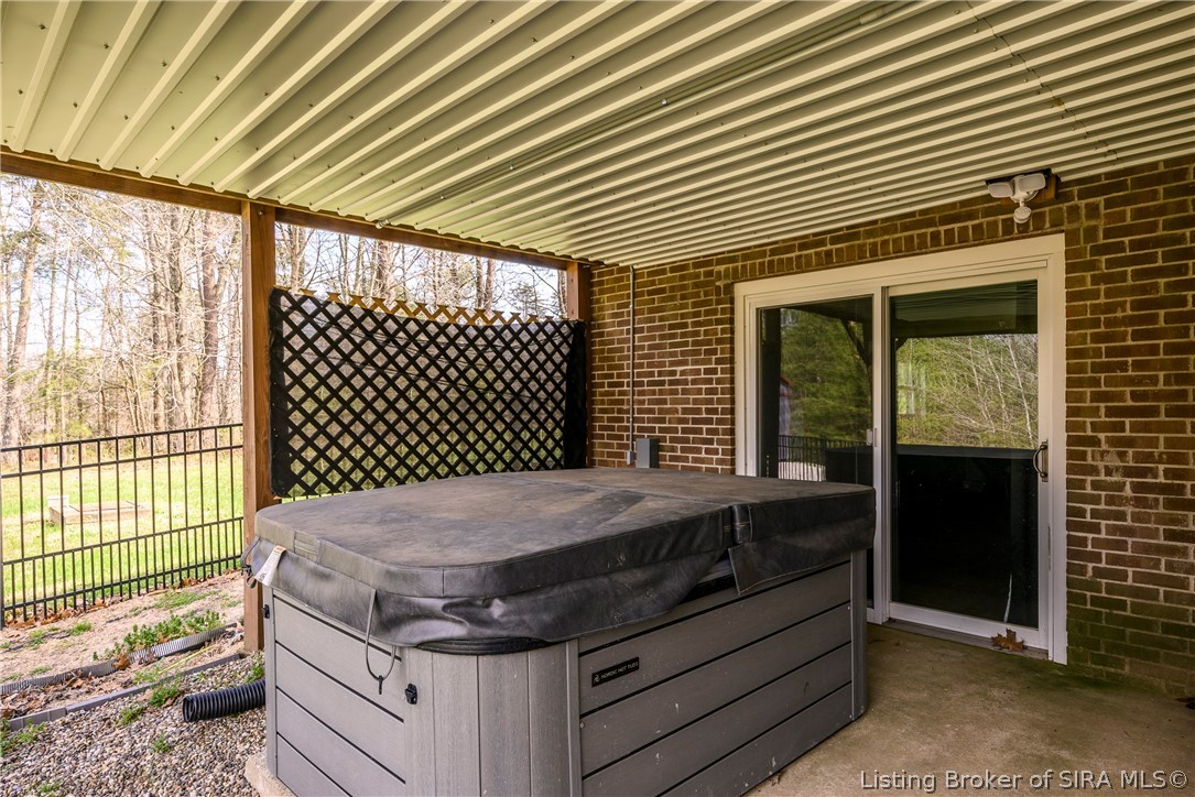 3221 Cummins Road Borden, IN 47106 - Photo 34 of 51 hot tub area