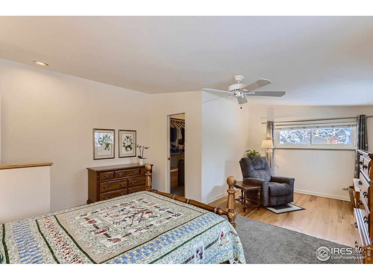 280 Echo Place Boulder, CO 80302 - Photo 20 of 40 a bedroom with a bed and furniture