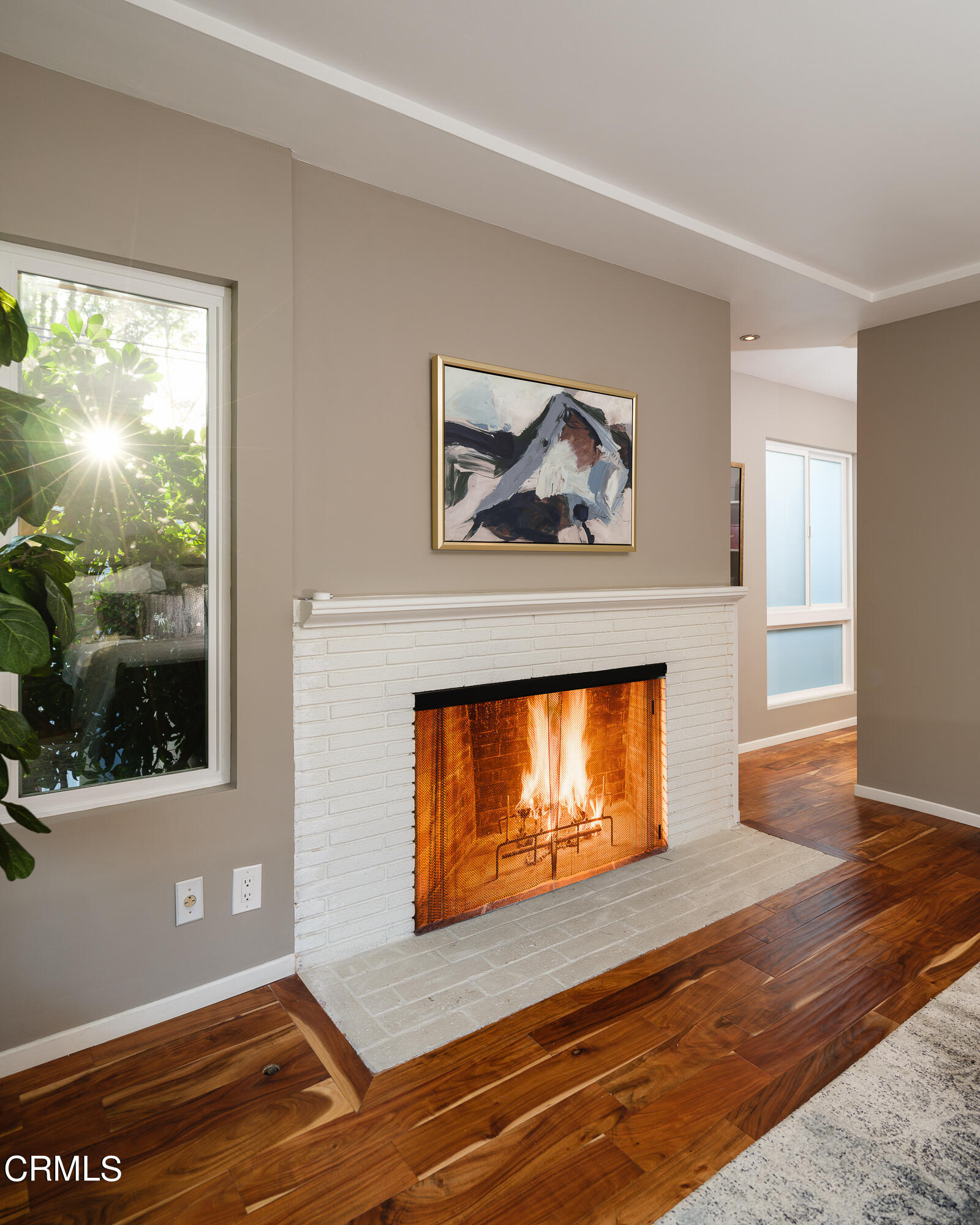 1025 Nithsdale Road Pasadena, CA 91105 - Photo 33 of 73 a view of room with window and fireplace