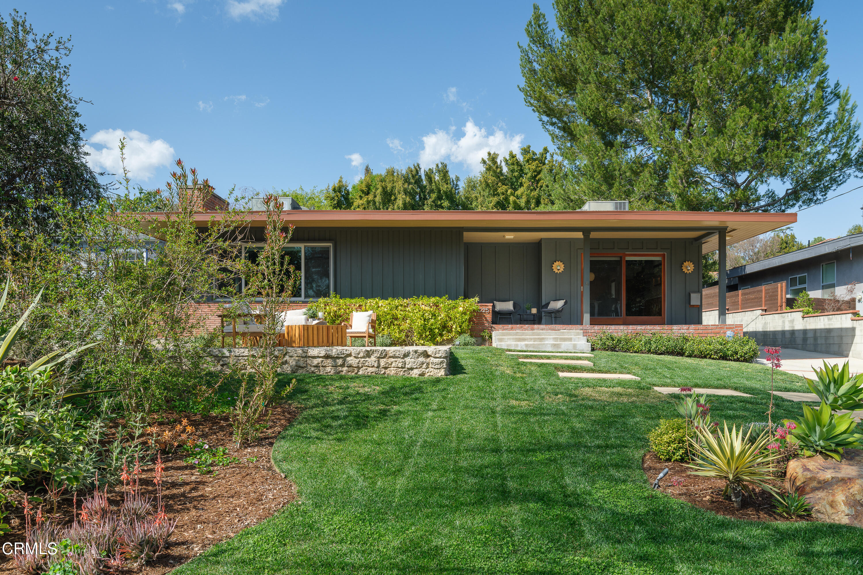 1025 Nithsdale Road Pasadena, CA 91105 - Photo 4 of 73 a view of a house with backyard porch and sitting area