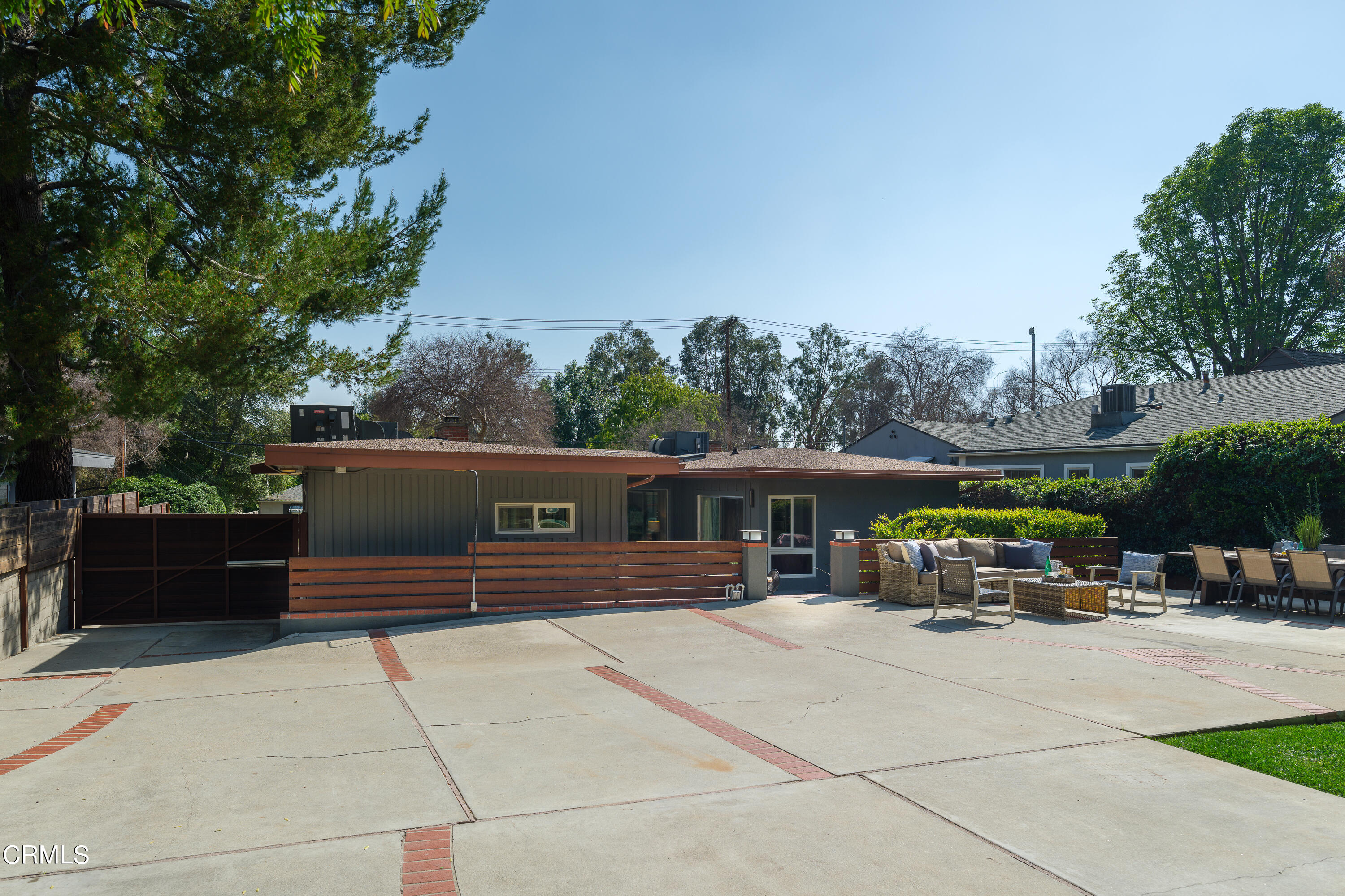 1025 Nithsdale Road Pasadena, CA 91105 - Photo 51 of 73 a view of outdoor space with deck and living area