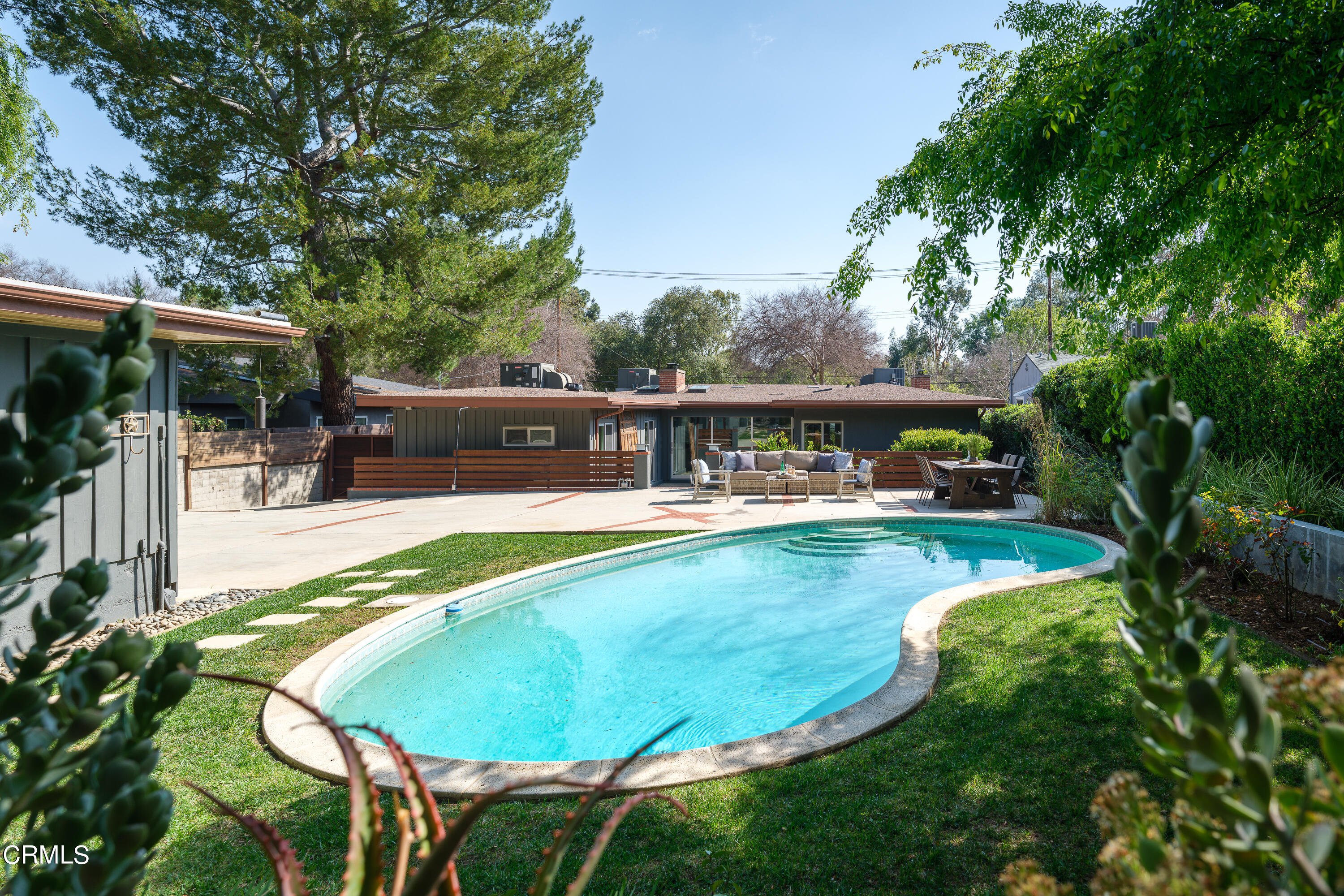 1025 Nithsdale Road Pasadena, CA 91105 - Photo 57 of 73 swimming pool view with a seating space