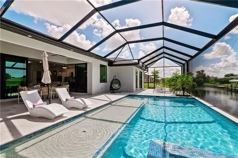 a view of yard from a window