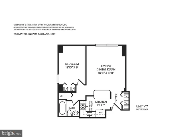 a outdoor view with a sitting space