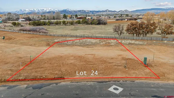 a view of a swimming pool and an outdoor space
