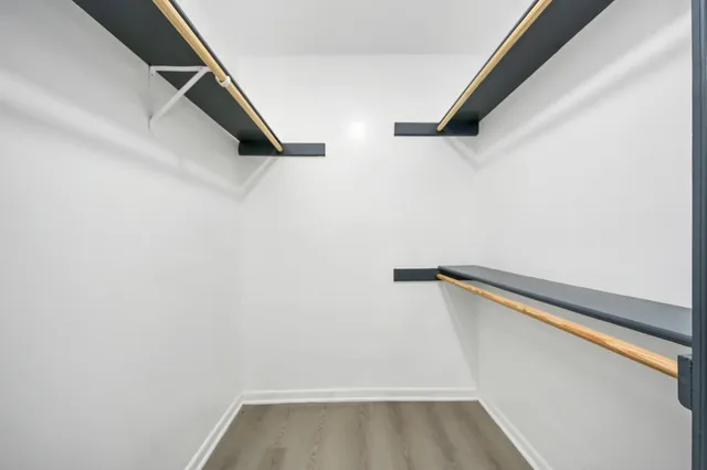 a view of walk in closet