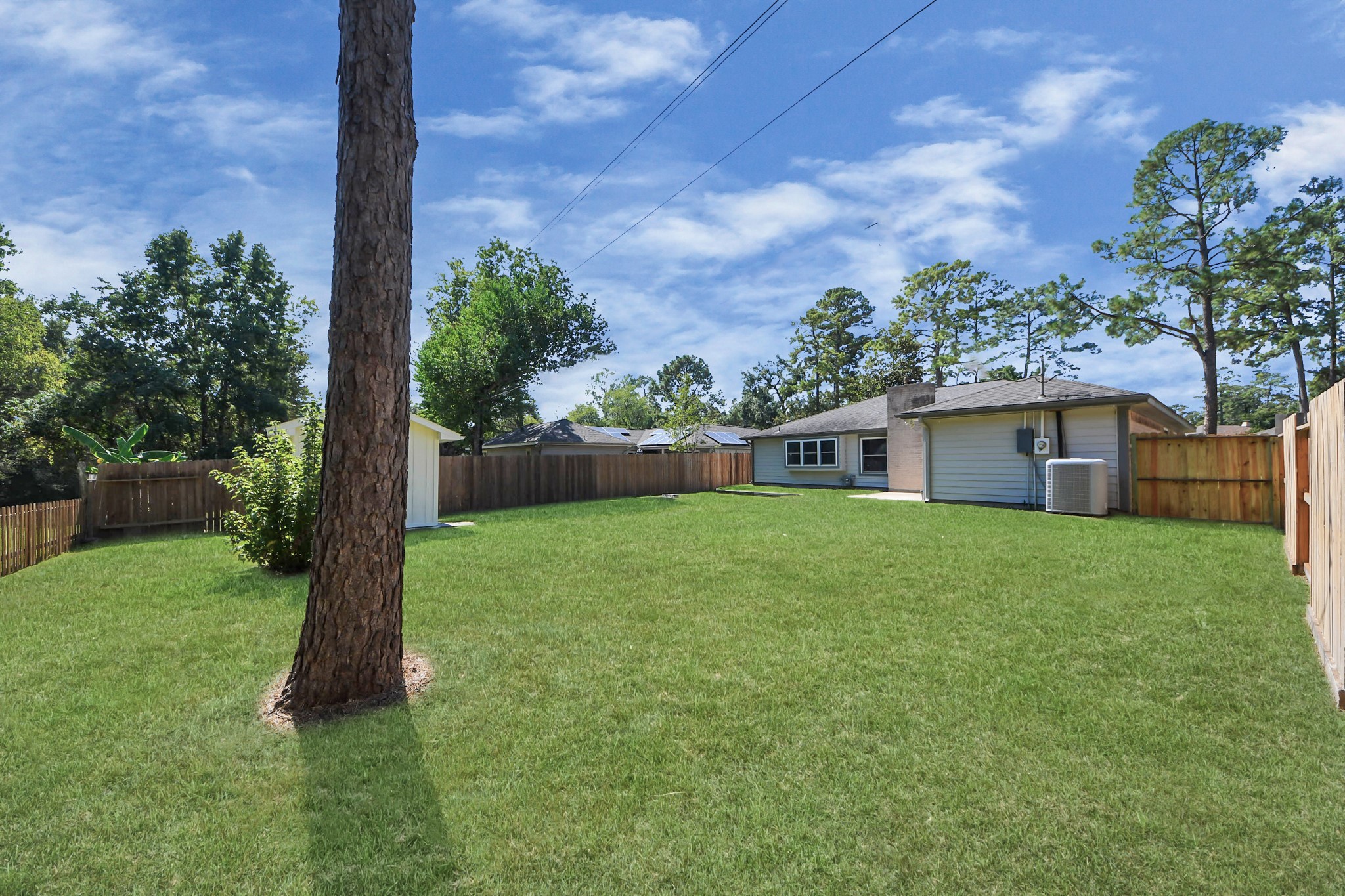 23002 Grand Rapids Lane Spring, TX 77373 - Photo 37 of 41 a front view of a house with a yard and a tree