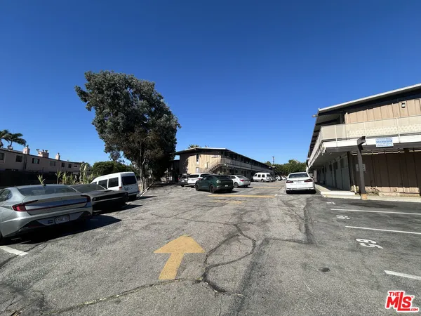 a car parked in front of a house