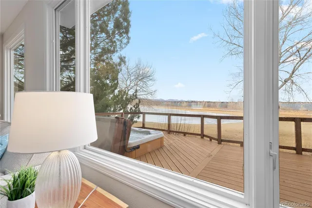 a view of balcony and patio