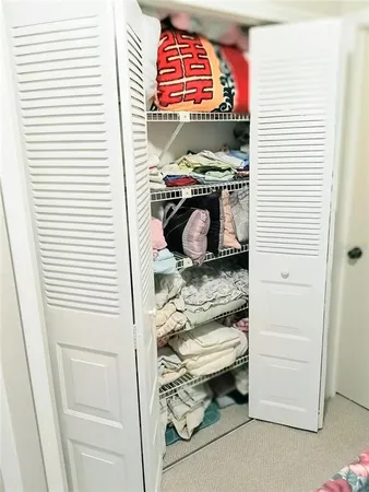 a close view of a utility room