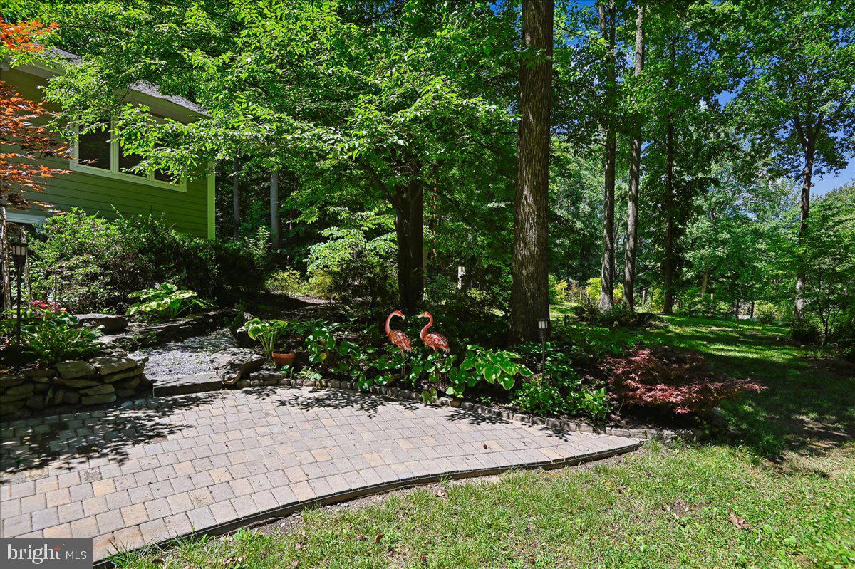 3633 Patuxent River Road Davidsonville, MD 21035 - Photo 52 of 85 Front Stone Paver Patio and Walkway