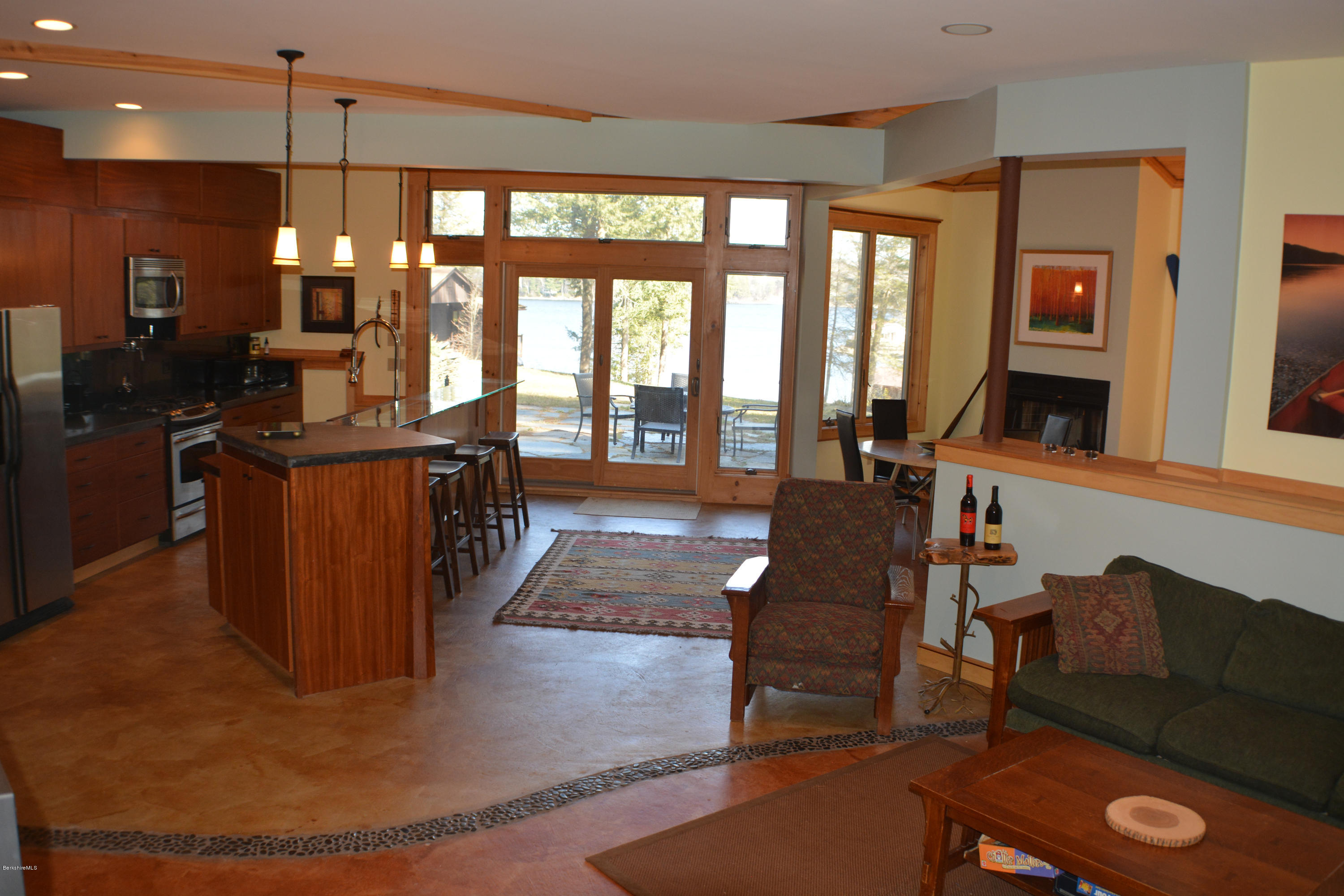 317 Pine Road Otis, MA 01029 - Photo 4 of 27 a living room with furniture and a large window