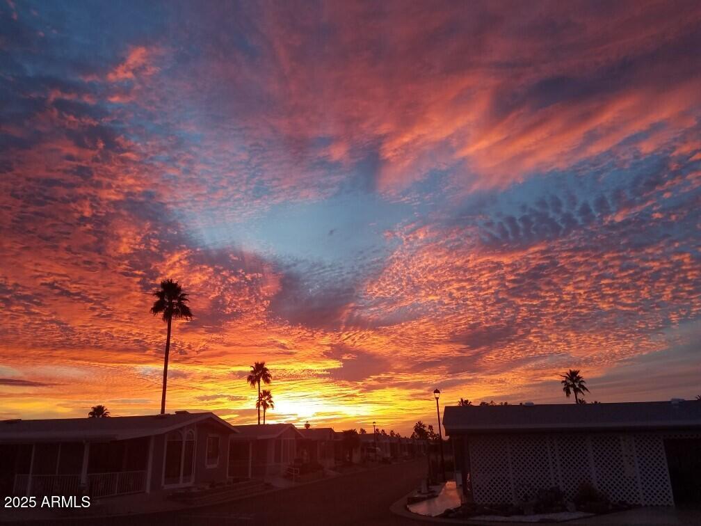 5735 East McDowell Road, Unit 63 Mesa, AZ 85215 - Photo 11 of 27 a view of a sky from a balcony