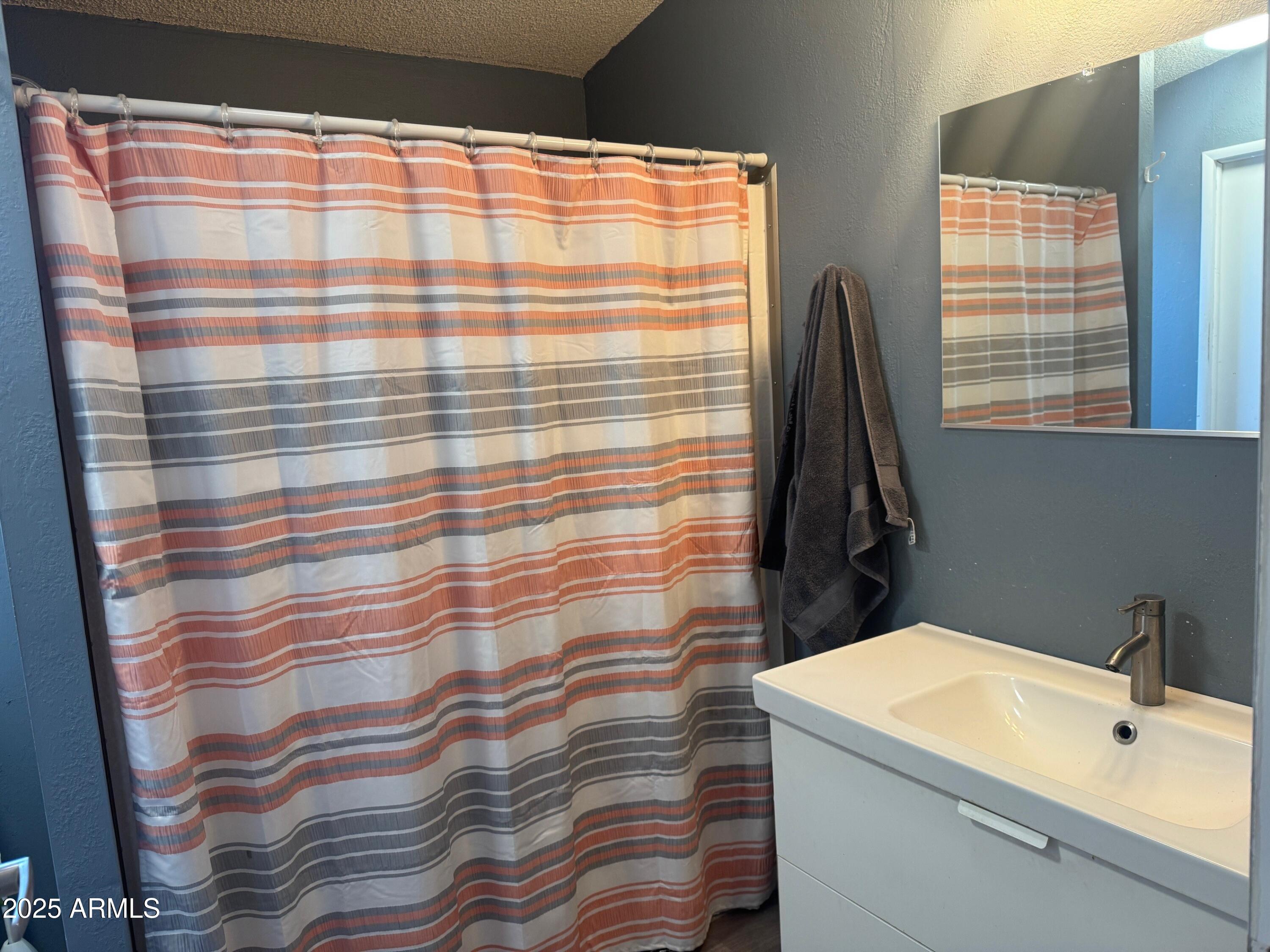 5735 East McDowell Road, Unit 63 Mesa, AZ 85215 - Photo 6 of 27 a bathroom with a sink and a mirror