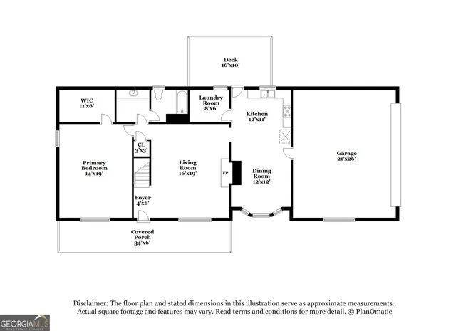 $2,255 | 35 Little Deer Trail, McDonough, GA 30253